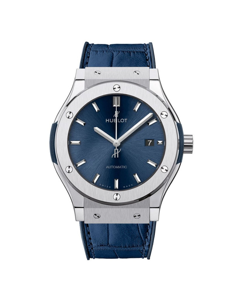 Hublot classic fusion blue titanium outlet price